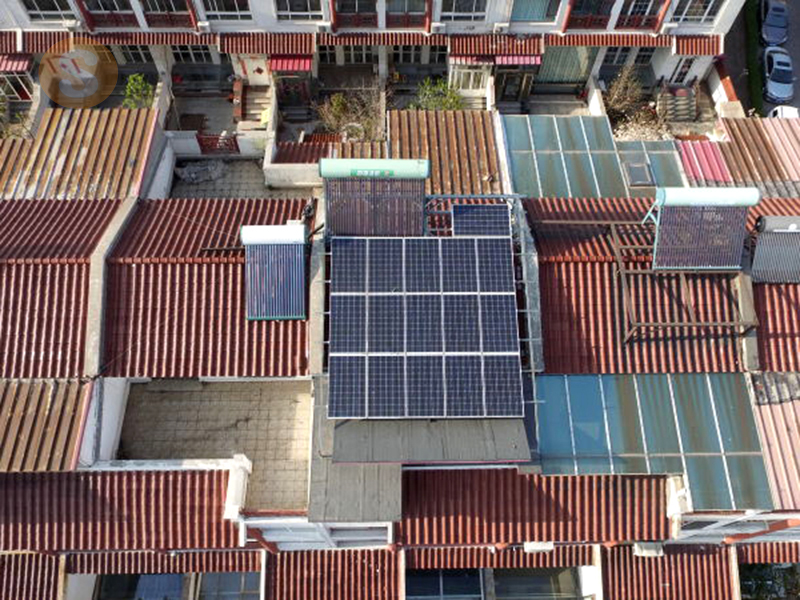 錦州東方天井別墅屋頂4KW