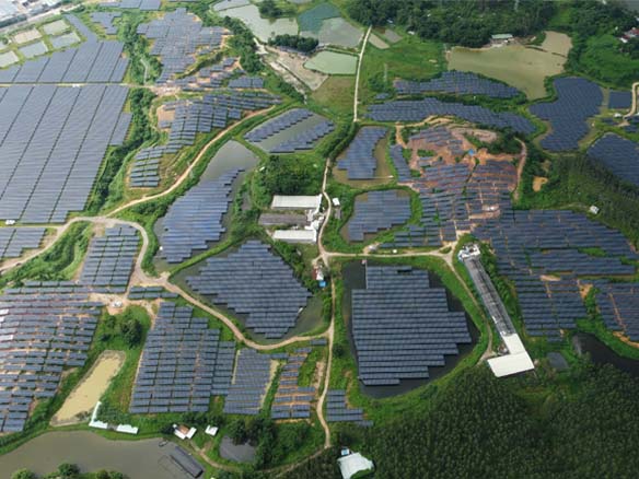 Global Footprint | Solargiga supplies GIGA-P modules for the 150MW PV project in Kaiping, Guangdong